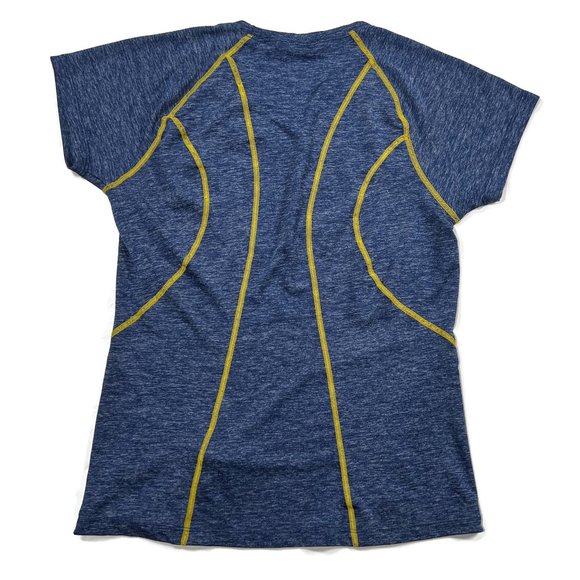 The North Face T-Shirt Womens Small Blue On The Go Short Sleeve Performance - Picture 7 of 7